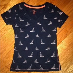 Nautica V Neck with boats!
